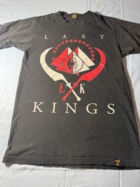 Last Kings Black Graphic T-Shirt Men's Size Large – Streetwear